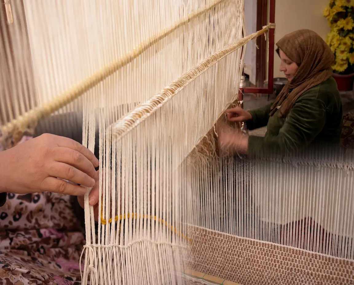 The Weaving Process